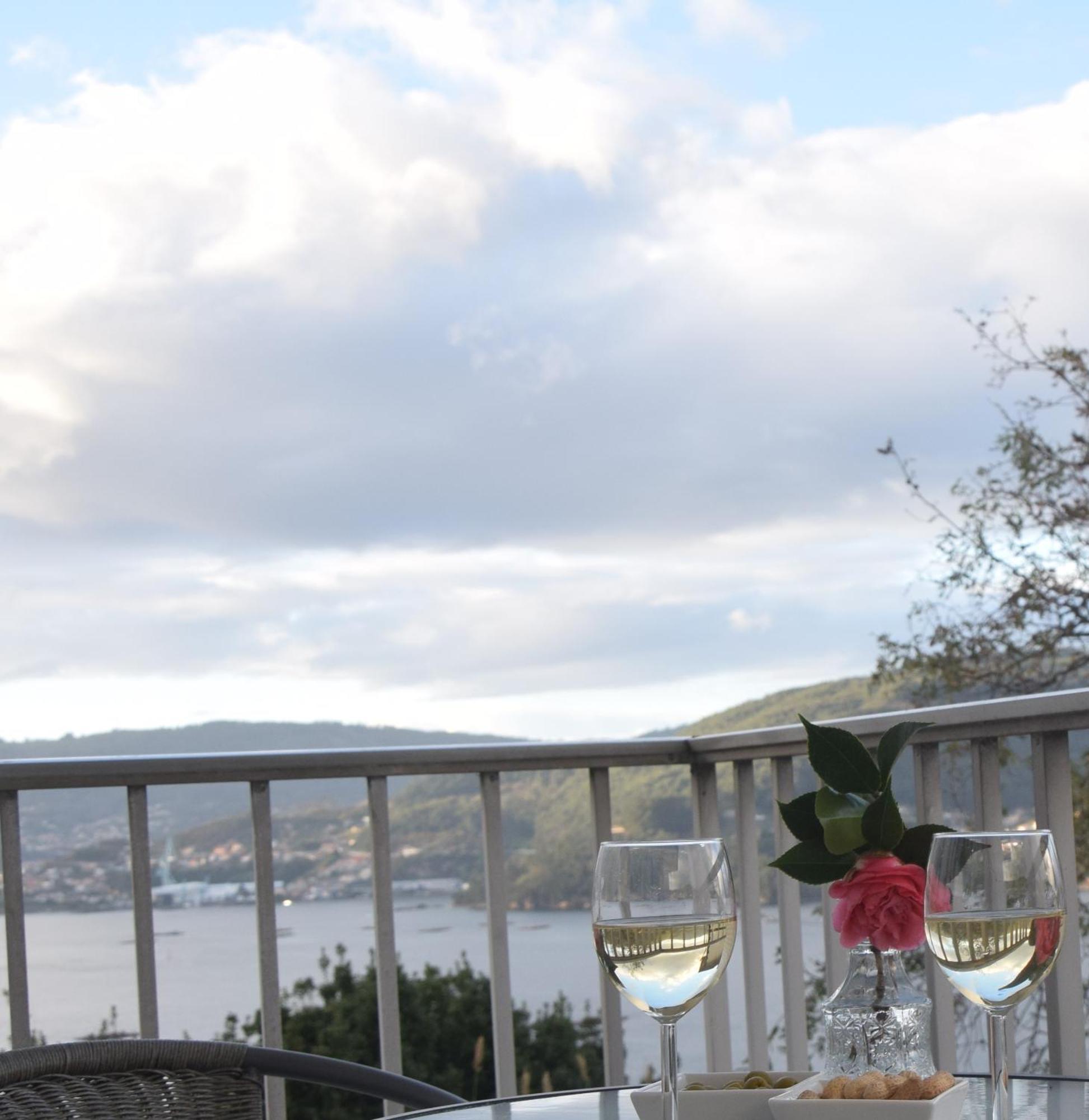 Casa En Chapela, Con Vistas A La Ria De Vigo Exterior foto