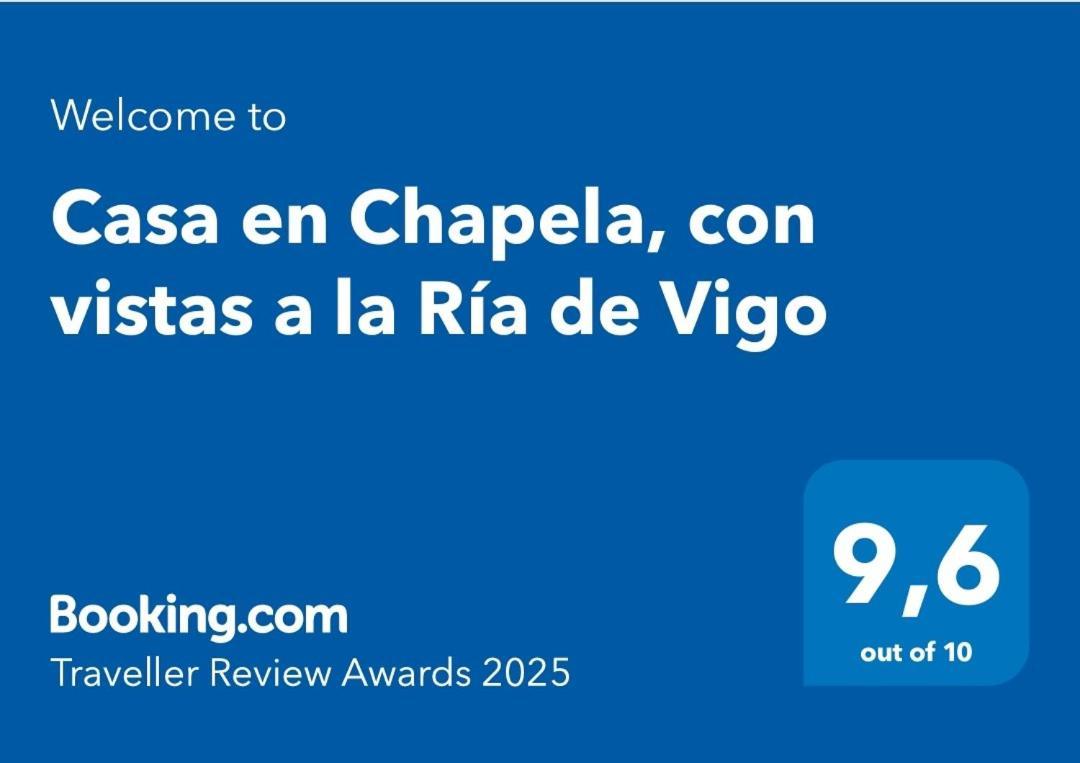 Casa En Chapela, Con Vistas A La Ria De Vigo Exterior foto